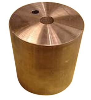 (image for) Calorimeter Block, Copper, 1kg, 75mm diam